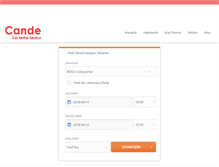 Tablet Screenshot of canderentacar.com